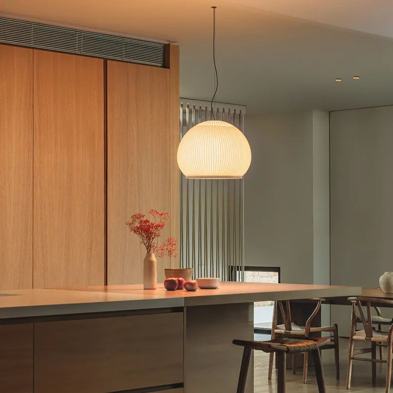 Minimalist Zen Hanging Lamp - Scandi Style Interior Pendant