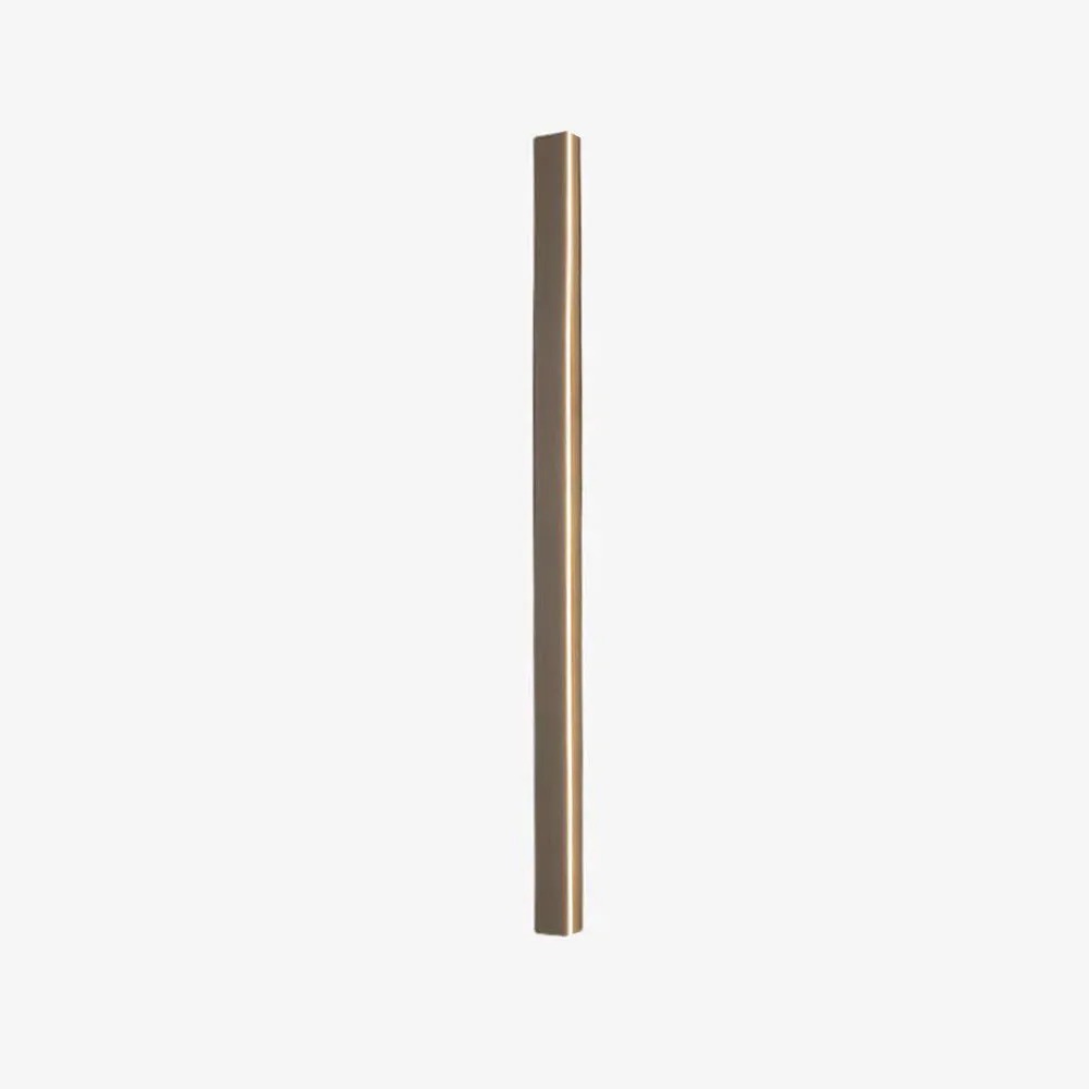 Edge modern linear outdoor wall lamp – metal and acrylic