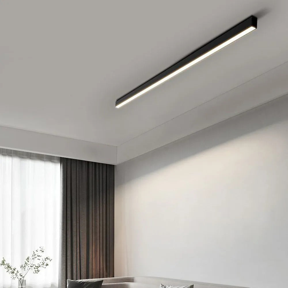 Edge modern linear LED ceiling lamp
