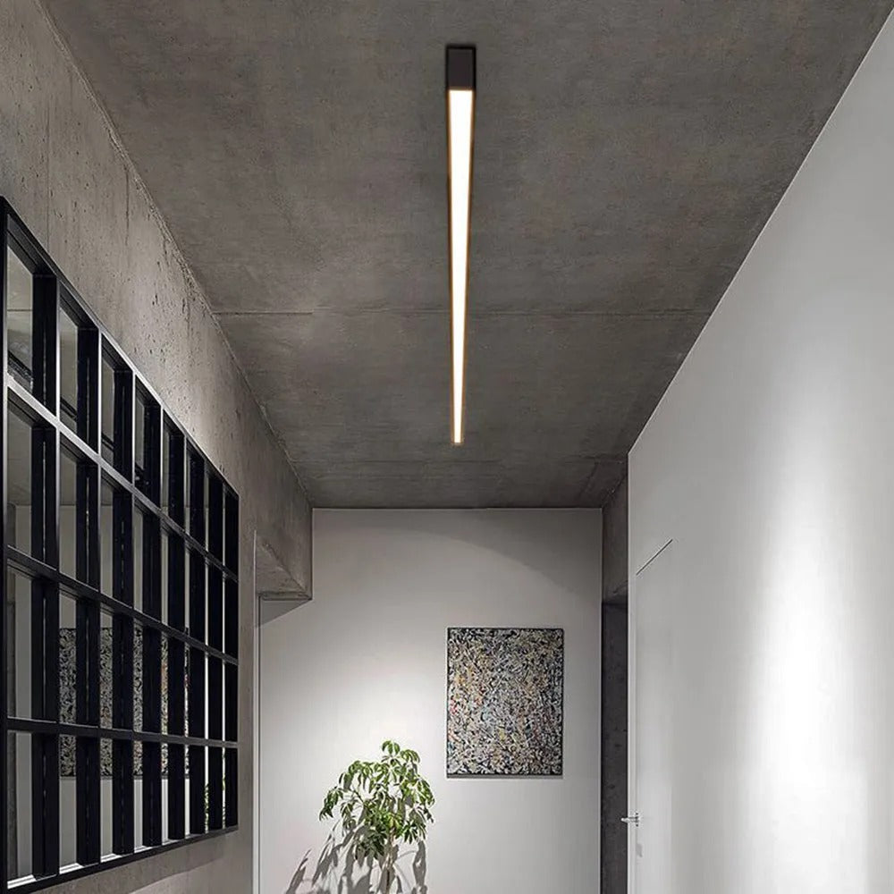 Edge modern linear LED ceiling lamp