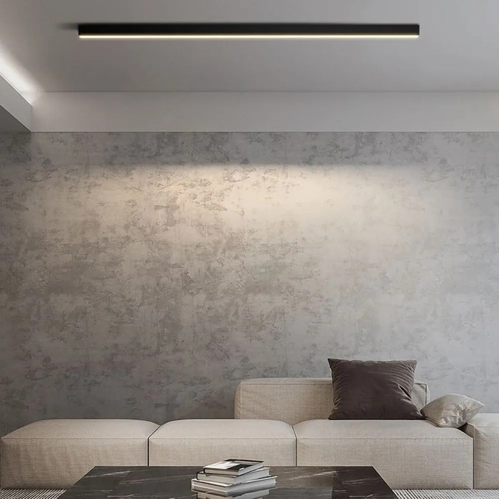Edge modern linear LED ceiling lamp