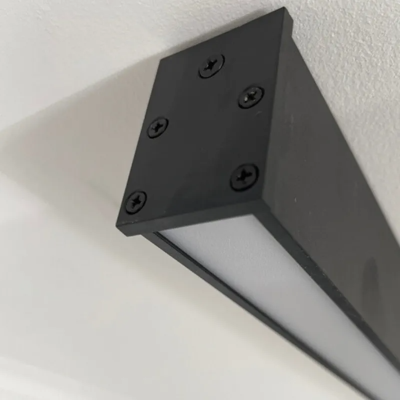 Edge modern linear LED ceiling lamp