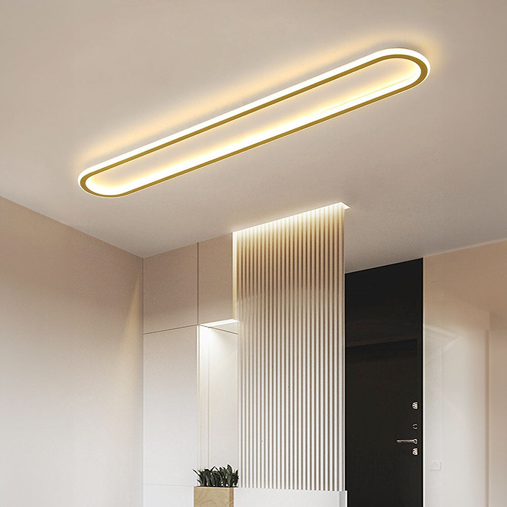 Modern Round LED Ceiling Lamp - Flush Mount Panel Light