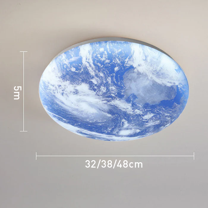 Moon Design Ceiling Lamp