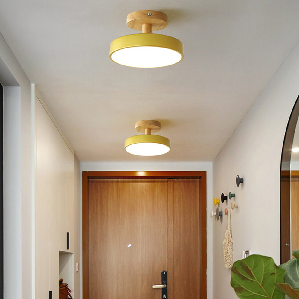 Modern Ceiling Light – Round Flush Mount