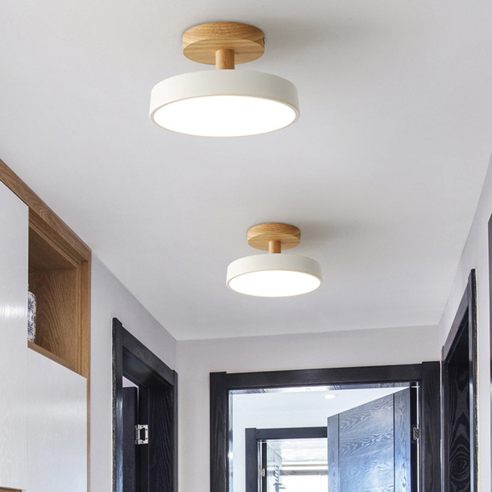 Modern Ceiling Light – Round Flush Mount