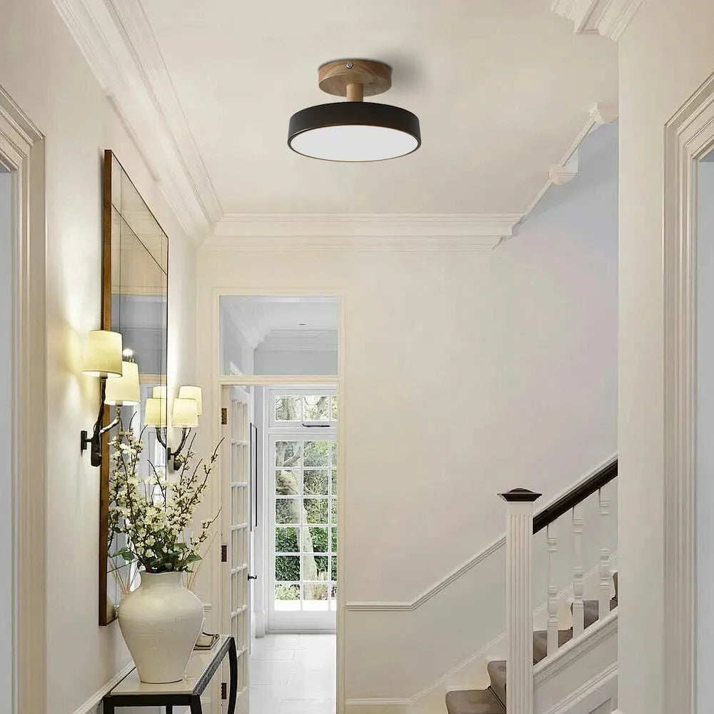 Modern Ceiling Light – Round Flush Mount