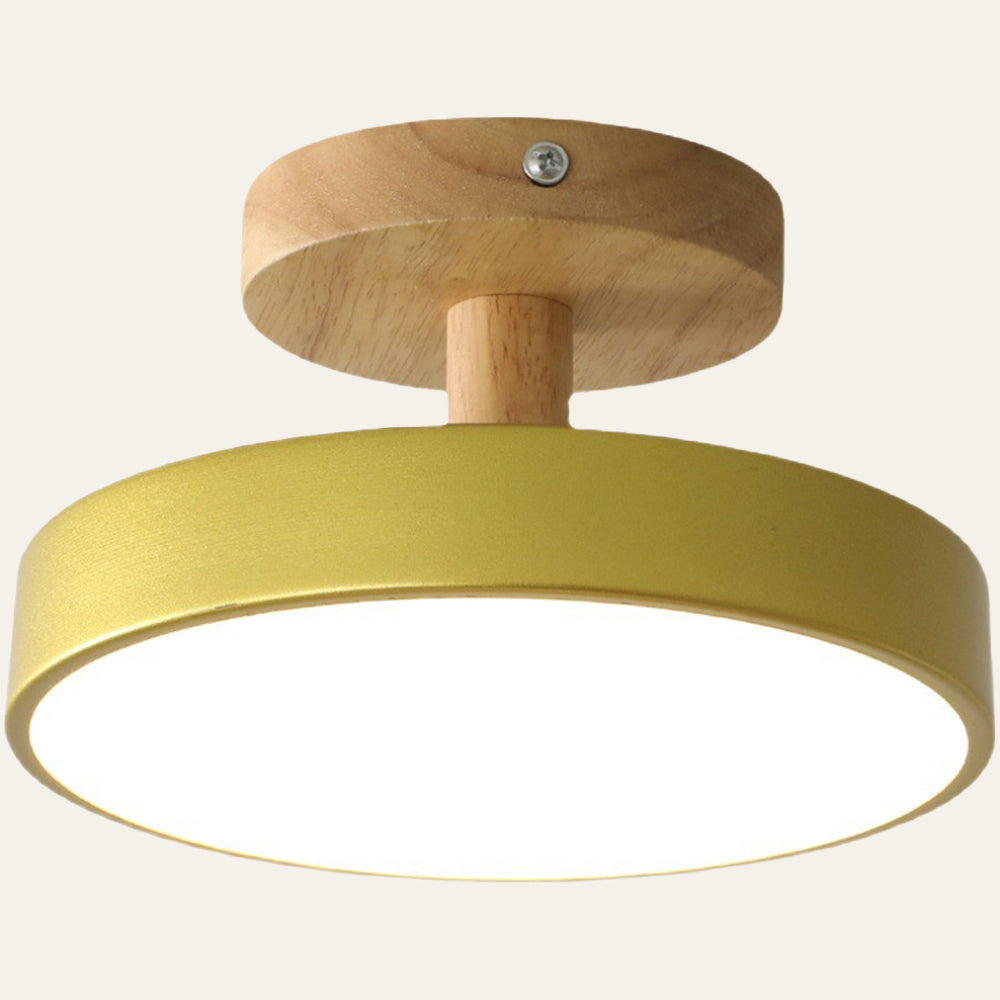 Modern Ceiling Light – Round Flush Mount
