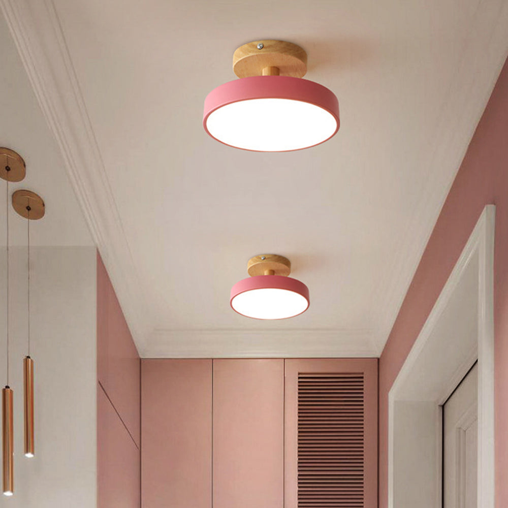 Modern Ceiling Light – Round Flush Mount