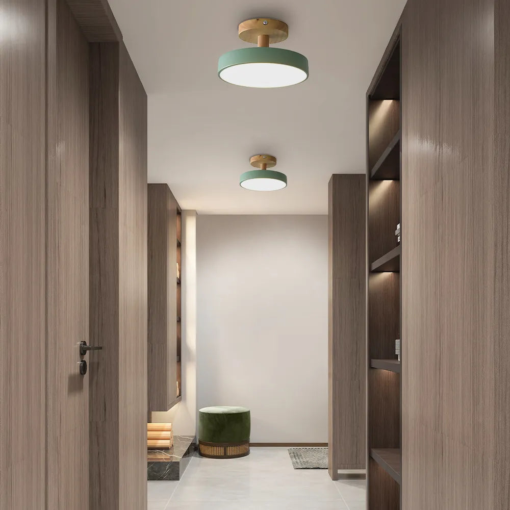 Modern Ceiling Light – Round Flush Mount