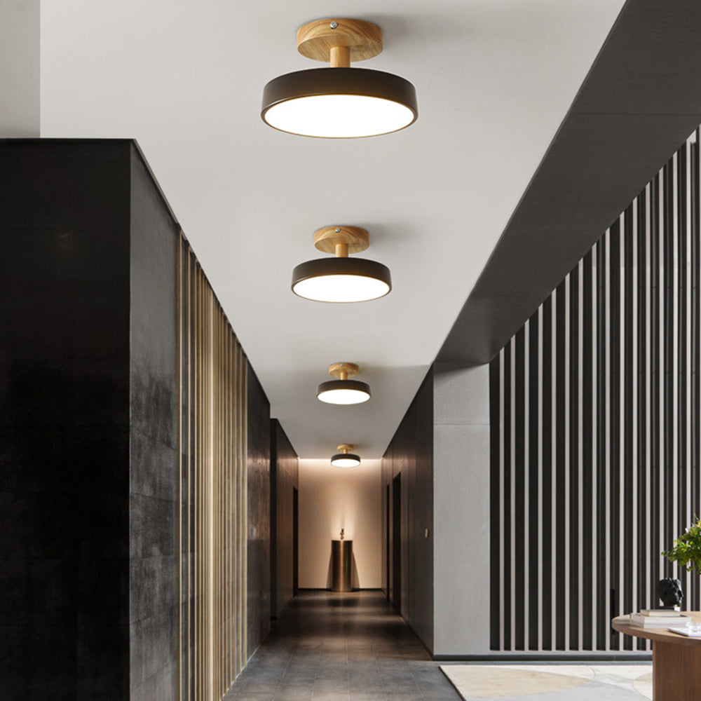 Modern Ceiling Light – Round Flush Mount