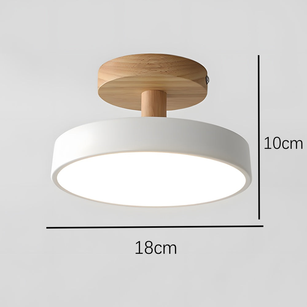 Modern Ceiling Light – Round Flush Mount
