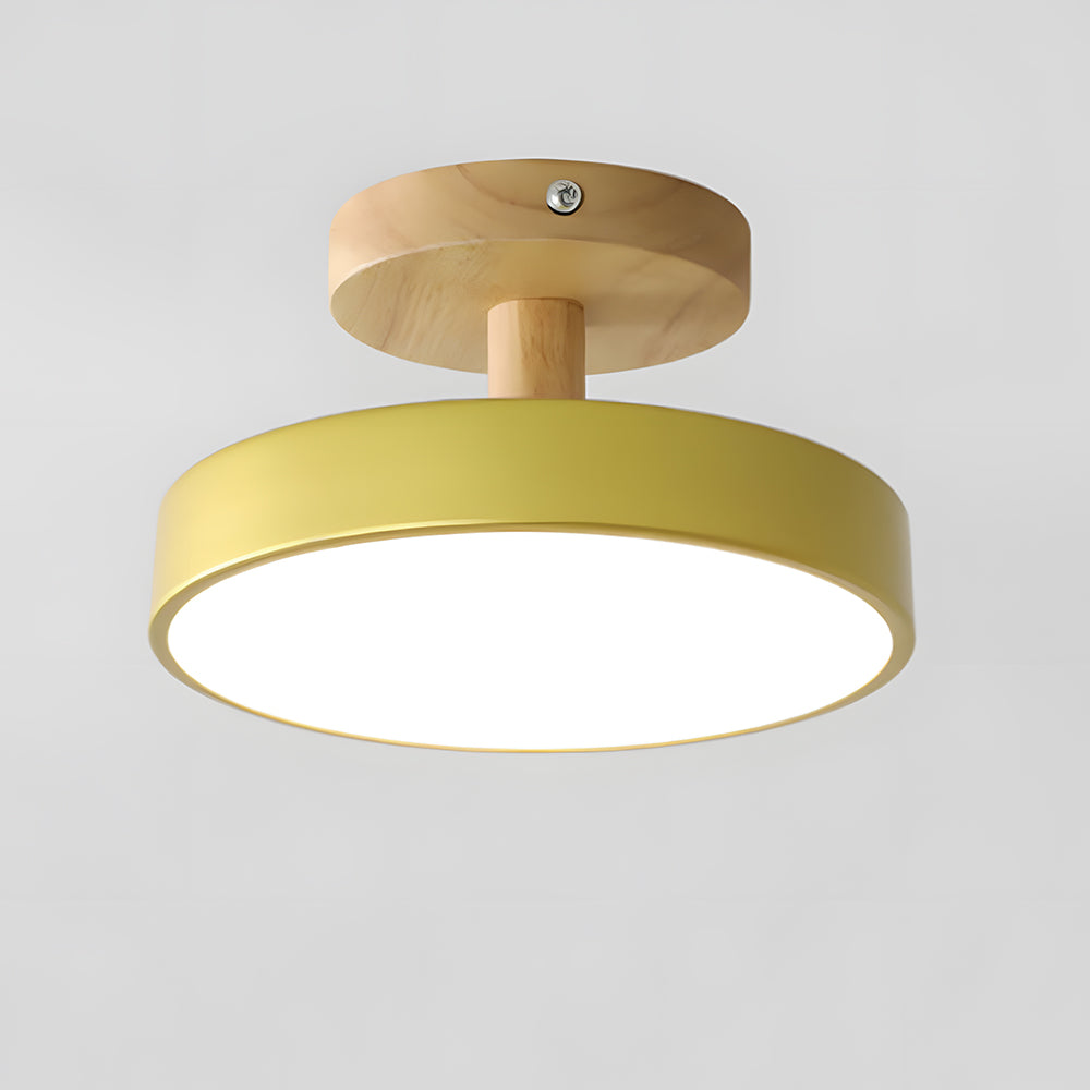 Modern Ceiling Light – Round Flush Mount