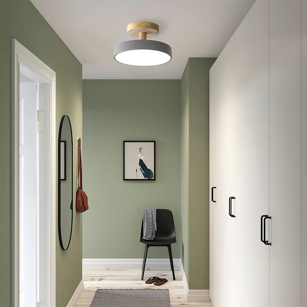 Modern Ceiling Light – Round Flush Mount
