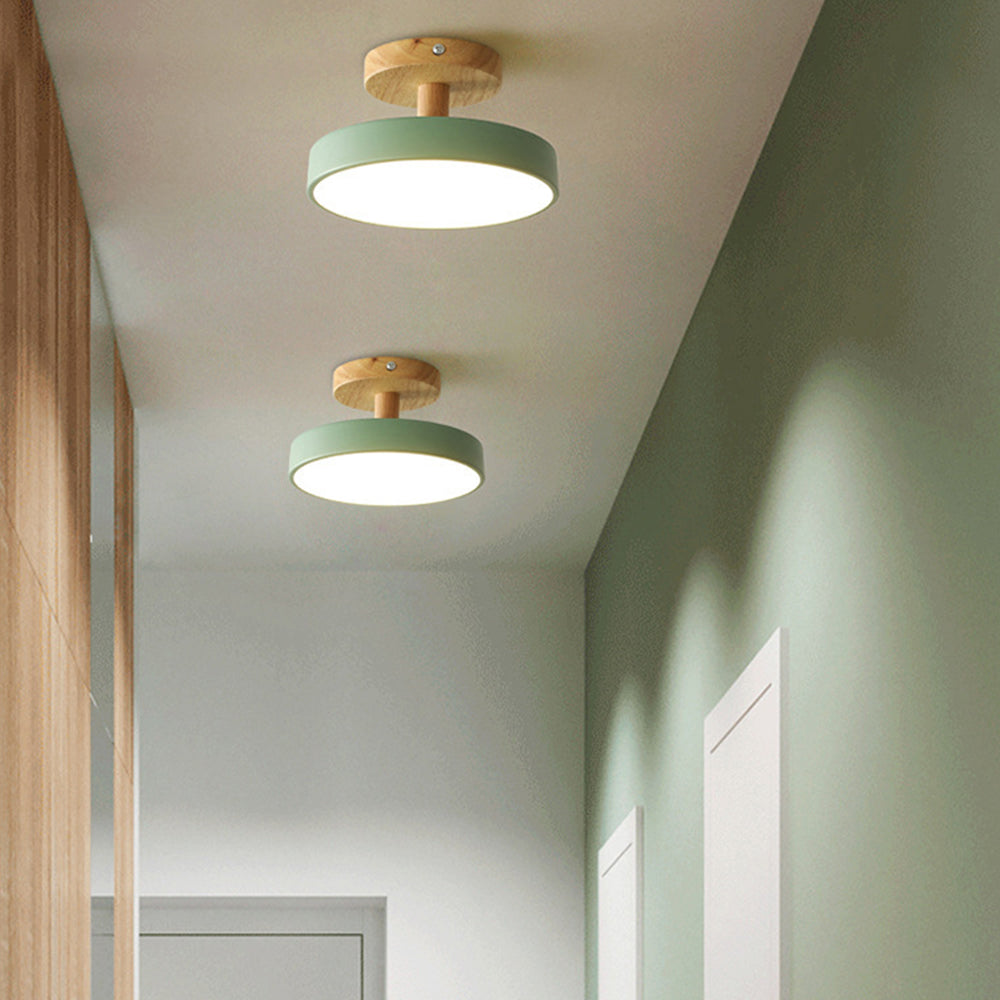 Modern Ceiling Light – Round Flush Mount