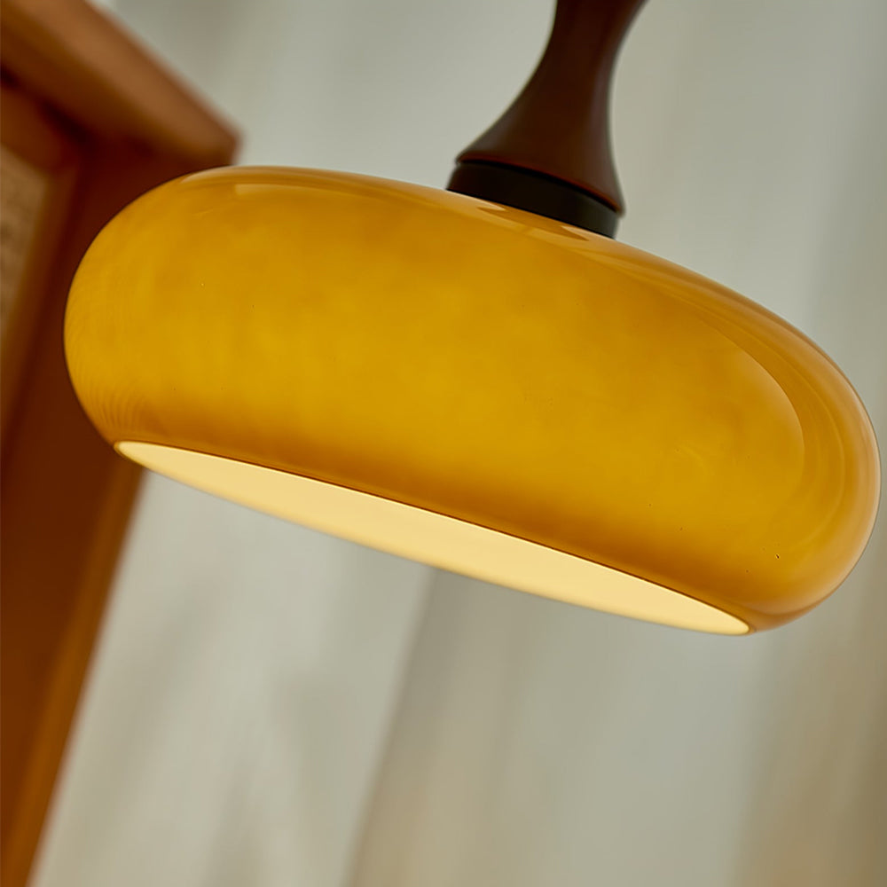 Modern Round Pendant Light – Circular Overhead Ceiling Lamp