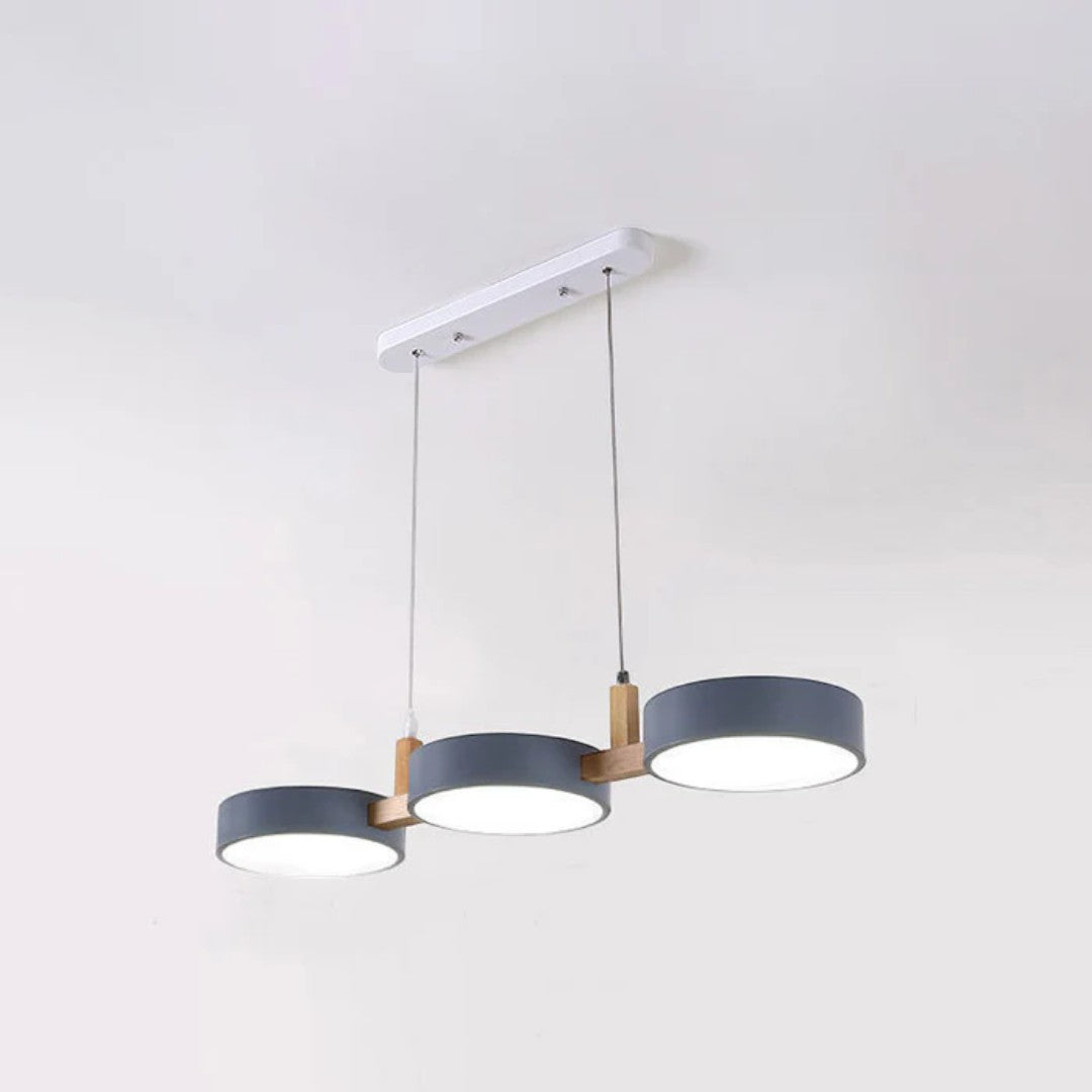Scandinavian Pendant Lamp With Cylinders