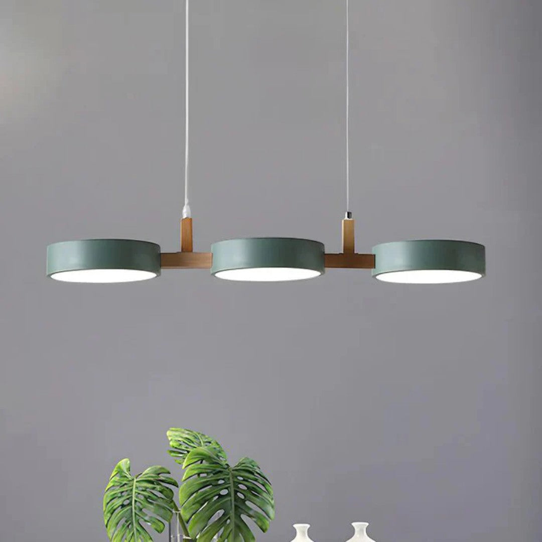 Scandinavian Pendant Lamp With Cylinders