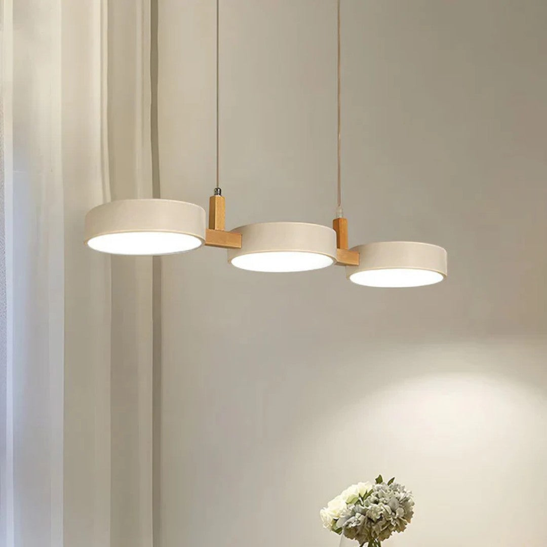 Scandinavian Pendant Lamp With Cylinders