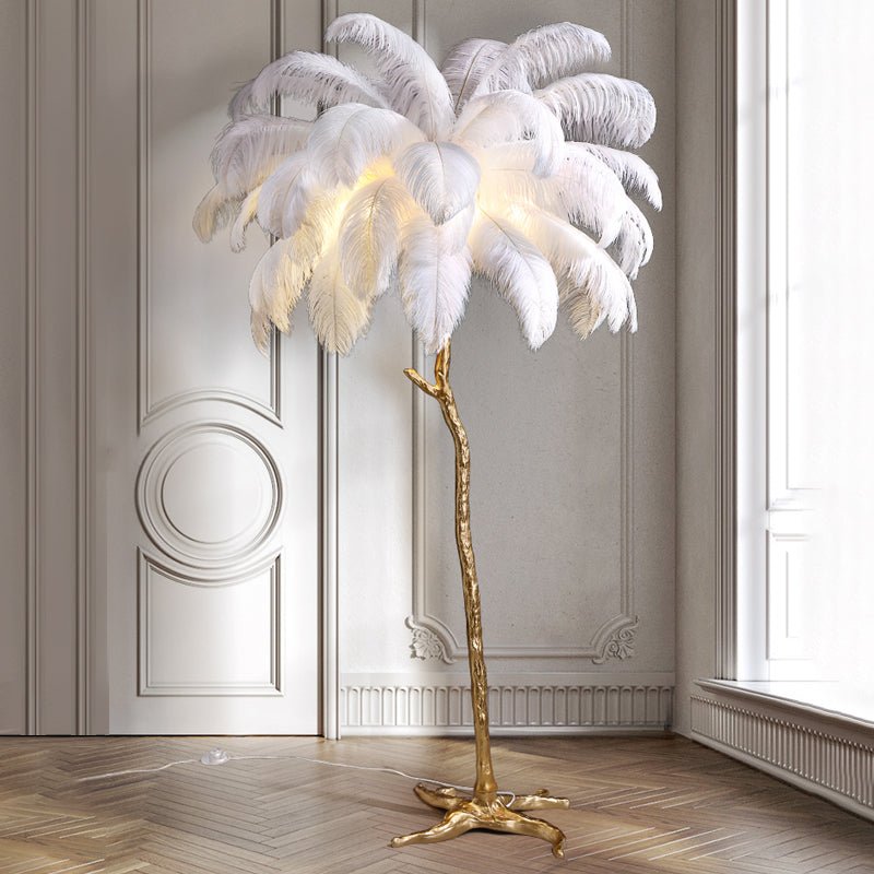 Ostrich Style Floor Lamp - Elegant Standing Light