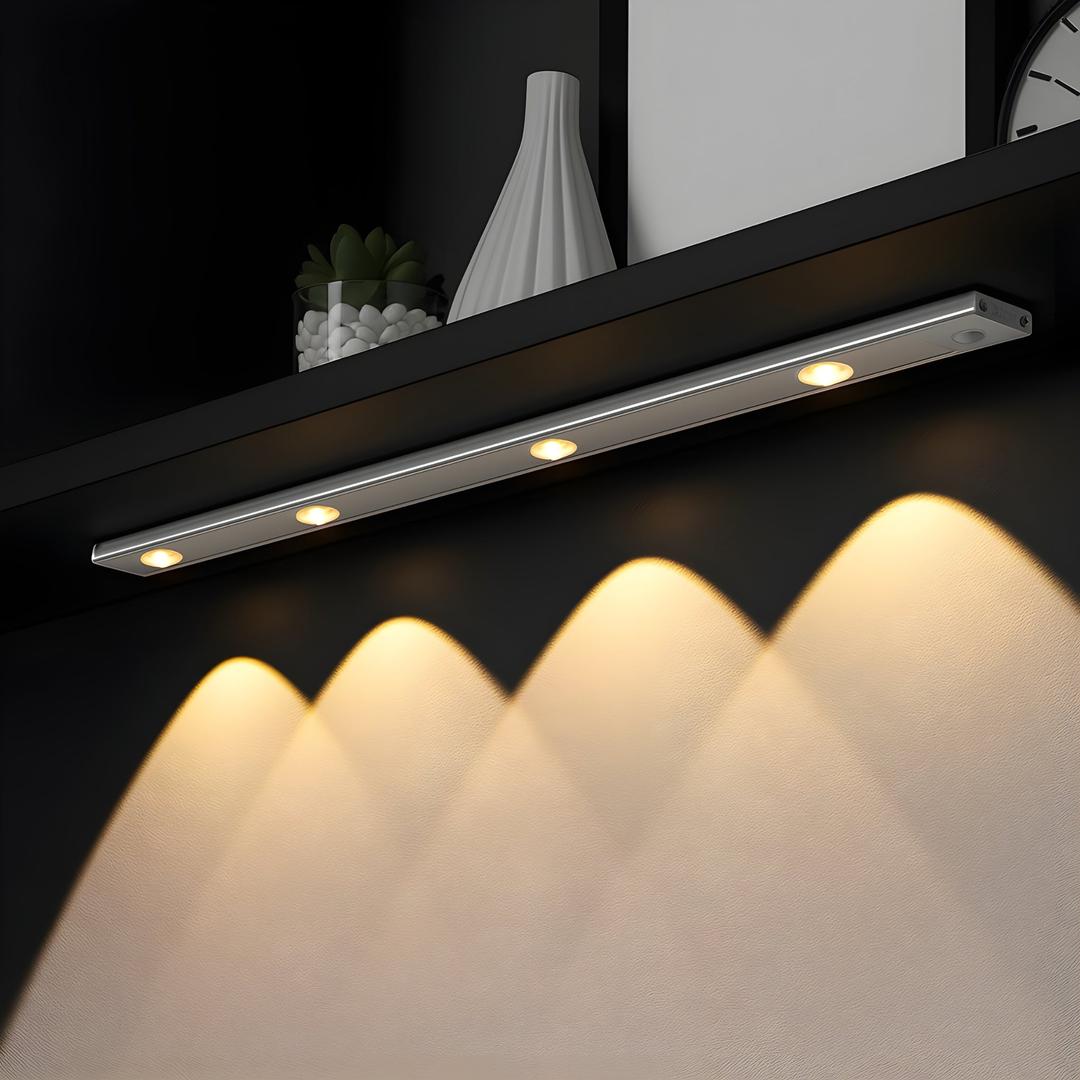 Slim LED Under Cabinet Task Lighting for Kitchen Countertops