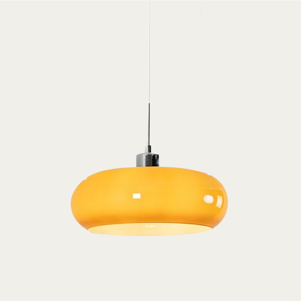 Glass Round Pendant Light