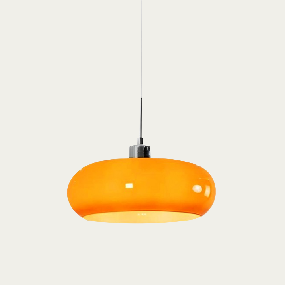 Glass Round Pendant Light