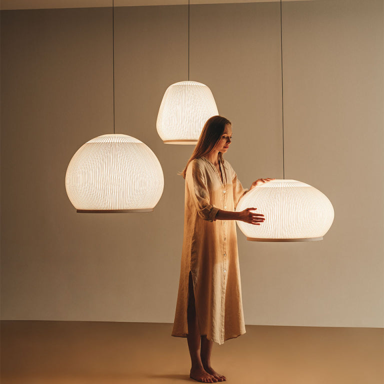 Minimalist Zen Hanging Lamp - Scandi Style Interior Pendant